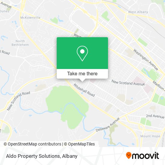 Mapa de Aldo Property Solutions