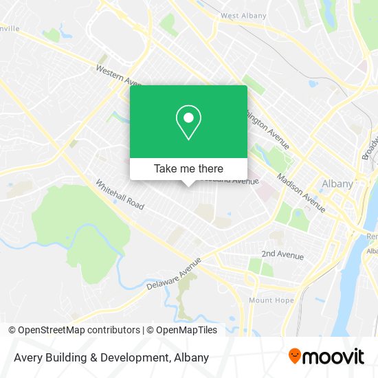 Avery Building & Development map