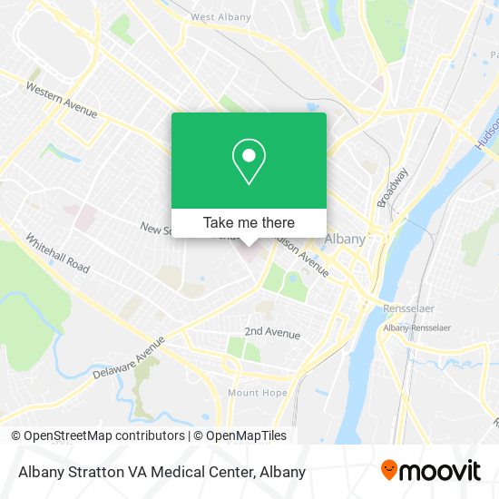 Mapa de Albany Stratton VA Medical Center