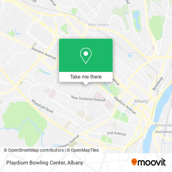 Playdium Bowling Center map