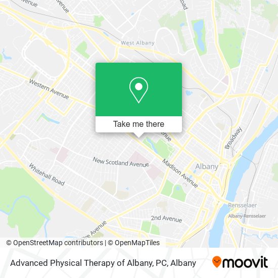 Advanced Physical Therapy of Albany, PC map