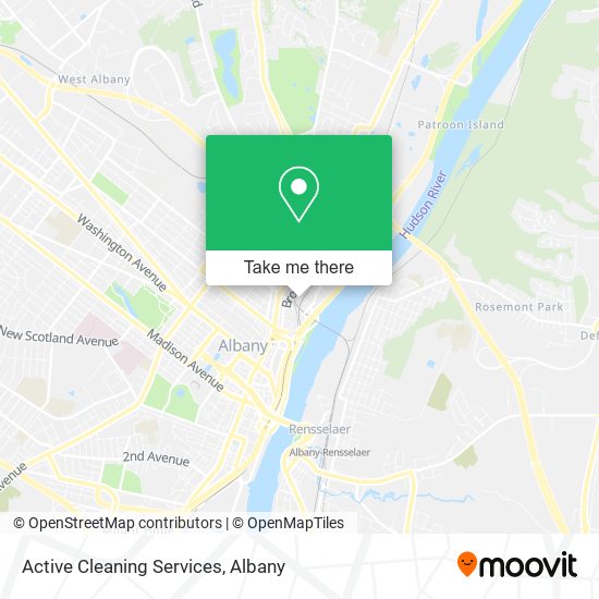 Active Cleaning Services map