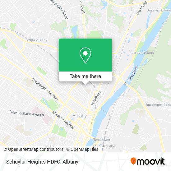 Mapa de Schuyler Heights HDFC