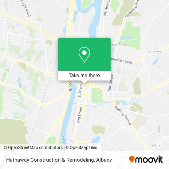 Hathaway Construction & Remodeling map