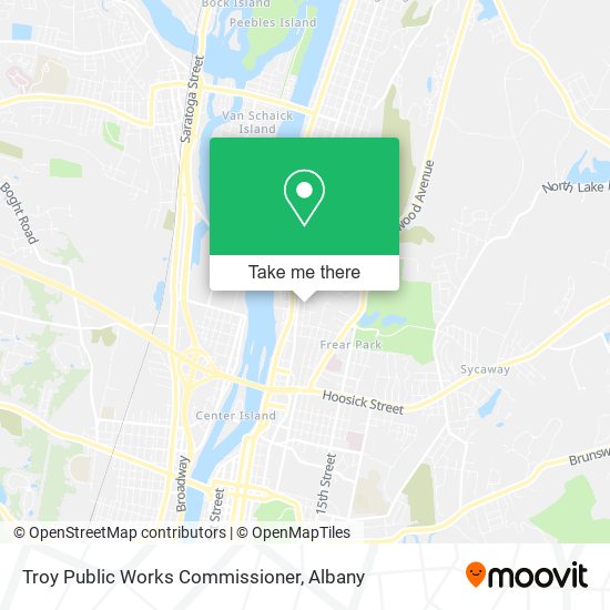 Troy Public Works Commissioner map