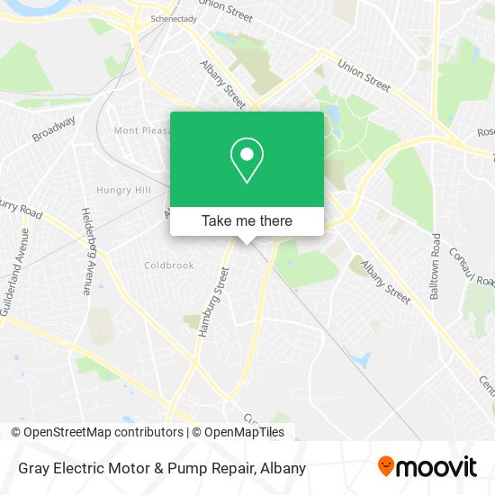Gray Electric Motor & Pump Repair map