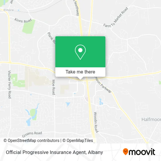 Official Progressive Insurance Agent map