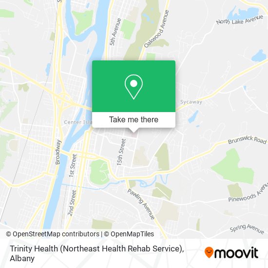 Trinity Health (Northeast Health Rehab Service) map