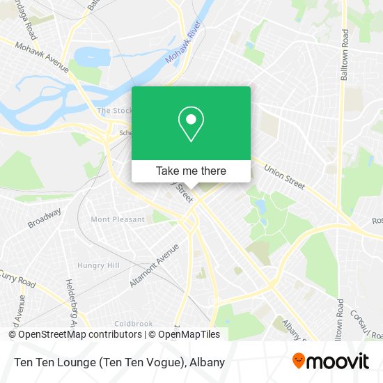 Mapa de Ten Ten Lounge (Ten Ten Vogue)