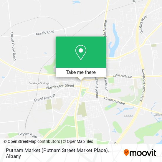 Mapa de Putnam Market (Putnam Street Market Place)