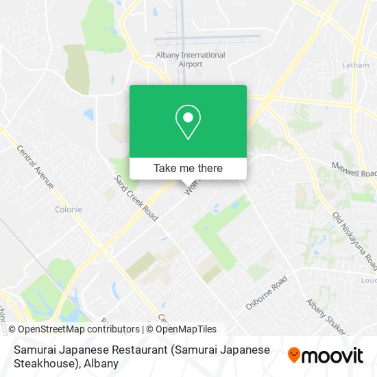 Samurai Japanese Restaurant (Samurai Japanese Steakhouse) map