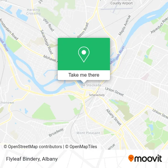 Flyleaf Bindery map