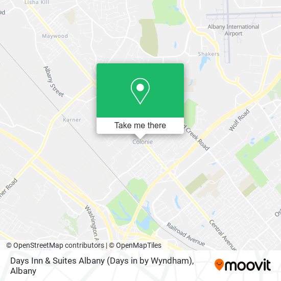 Days Inn & Suites Albany (Days in by Wyndham) map