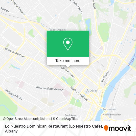 Lo Nuestro Dominican Restaurant (Lo Nuestro Cafe) map