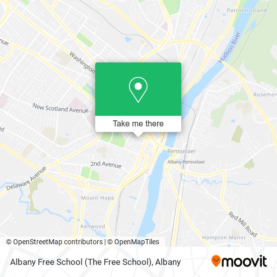 Albany Free School (The Free School) map