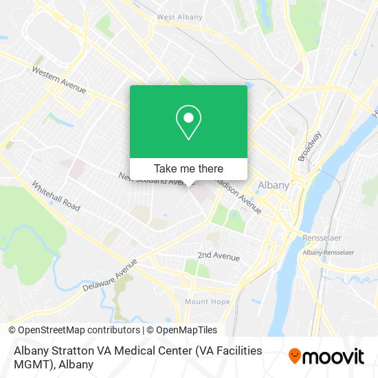 Albany Stratton VA Medical Center (VA Facilities MGMT) map