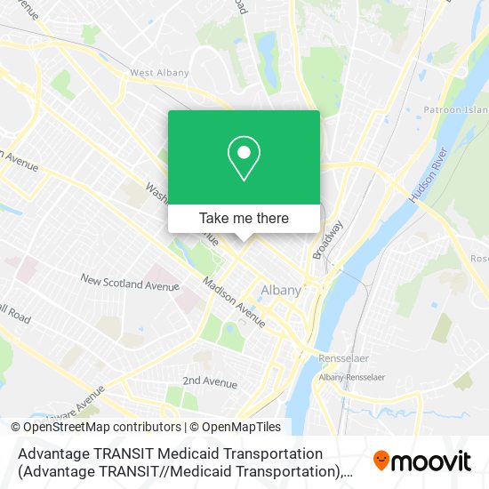 Mapa de Advantage TRANSIT Medicaid Transportation