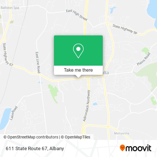 Mapa de 611 State Route 67
