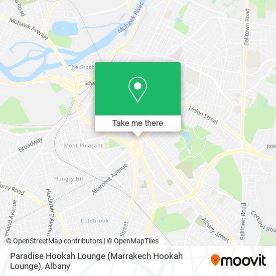 Mapa de Paradise Hookah Lounge (Marrakech Hookah Lounge)
