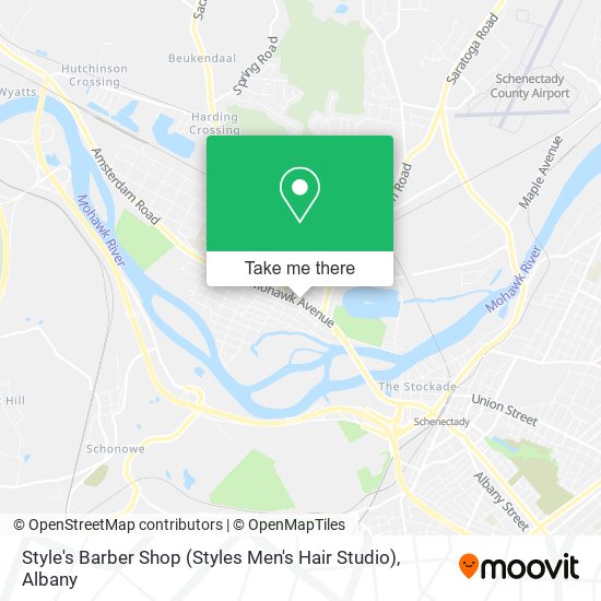 Mapa de Style's Barber Shop (Styles Men's Hair Studio)