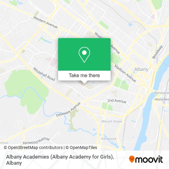 Mapa de Albany Academies (Albany Academy for Girls)