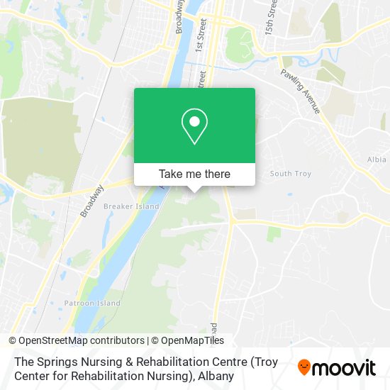 The Springs Nursing & Rehabilitation Centre (Troy Center for Rehabilitation Nursing) map
