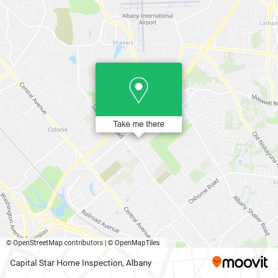 Capital Star Home Inspection map