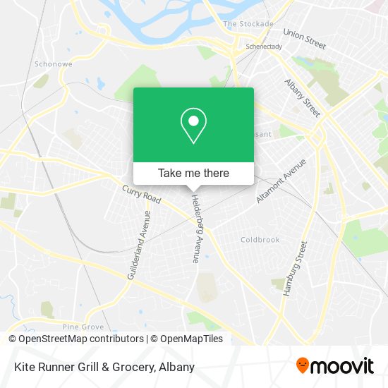 Mapa de Kite Runner Grill & Grocery