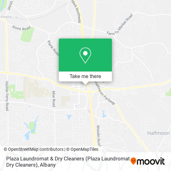 Plaza Laundromat & Dry Cleaners map