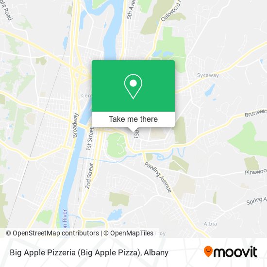 Big Apple Pizzeria (Big Apple Pizza) map