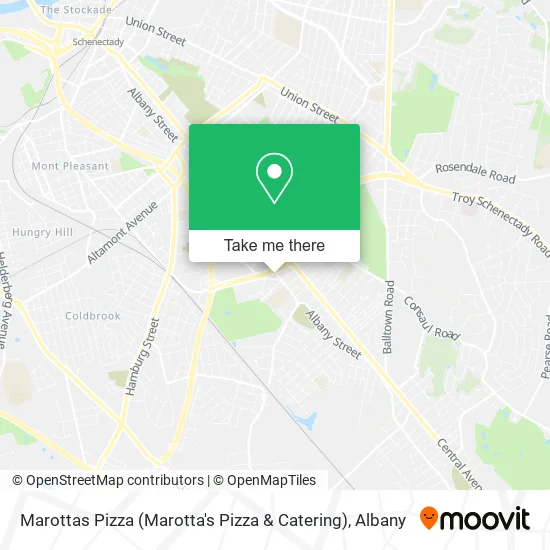 Mapa de Marottas Pizza (Marotta's Pizza & Catering)