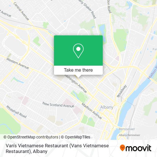 Van's Vietnamese Restaurant (Vans Vietnamese Restaurant) map