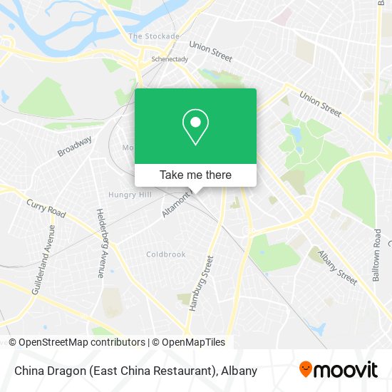 China Dragon (East China Restaurant) map