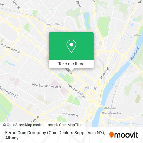 Ferris Coin Company (Coin Dealers Supplies in NY) map