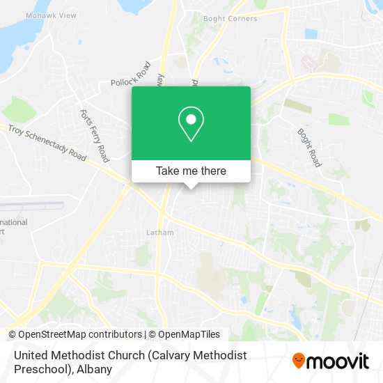 United Methodist Church (Calvary Methodist Preschool) map