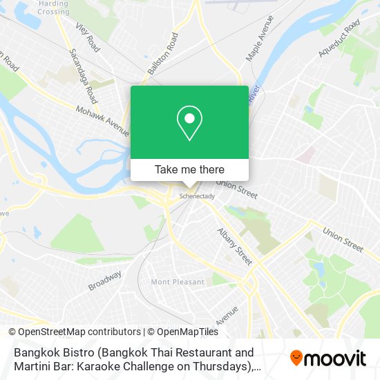 Bangkok Bistro (Bangkok Thai Restaurant and Martini Bar: Karaoke Challenge on Thursdays) map