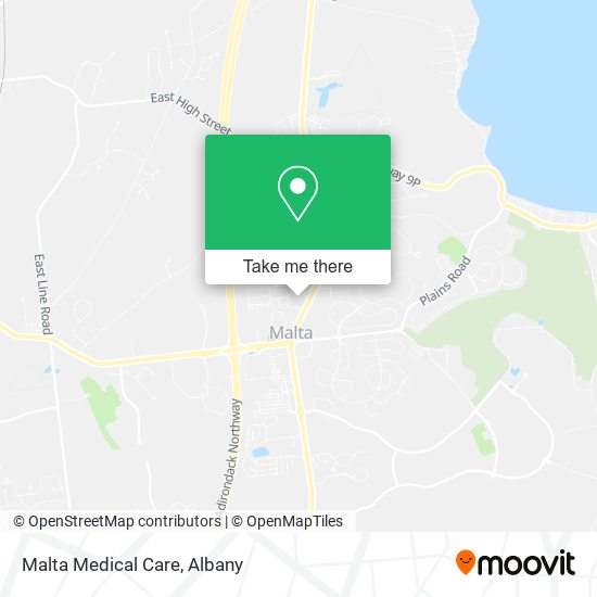 Malta Medical Care map