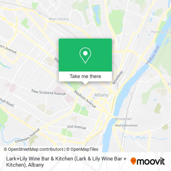 Mapa de Lark+Lily Wine Bar & Kitchen