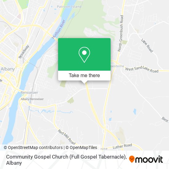 Mapa de Community Gospel Church (Full Gospel Tabernacle)