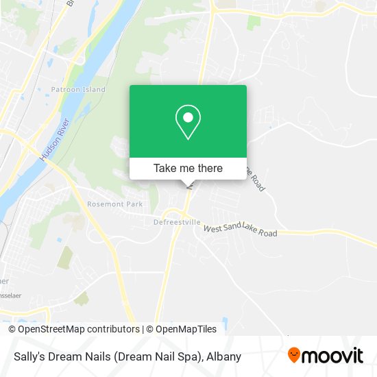 Mapa de Sally's Dream Nails (Dream Nail Spa)