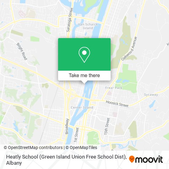 Heatly School (Green Island Union Free School Dist) map