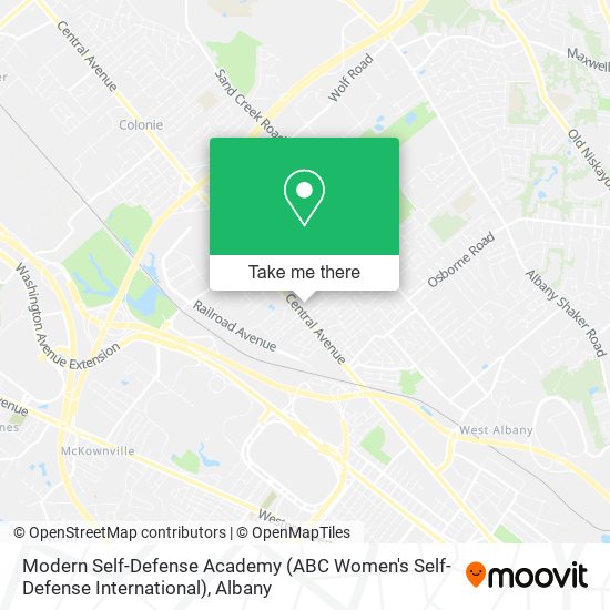 Modern Self-Defense Academy (ABC Women's Self-Defense International) map