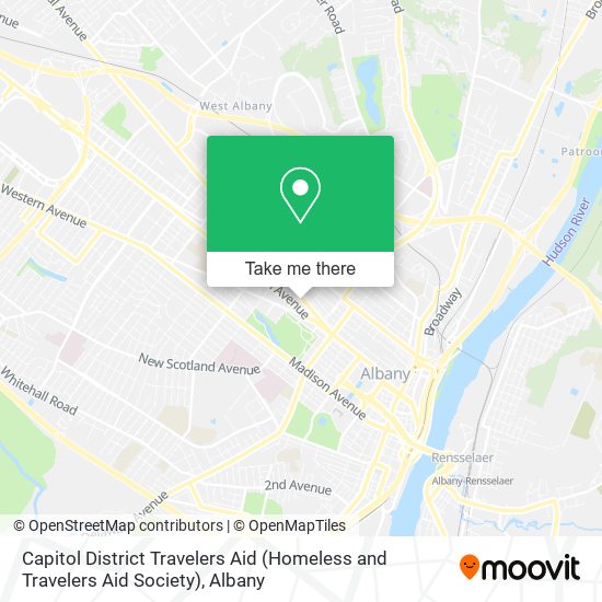 Mapa de Capitol District Travelers Aid (Homeless and Travelers Aid Society)