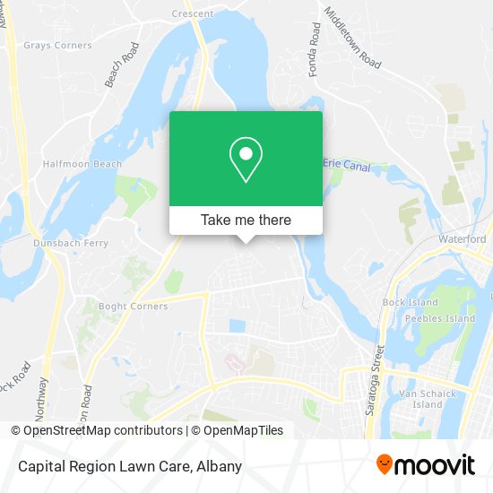 Mapa de Capital Region Lawn Care