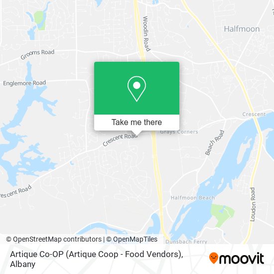 Mapa de Artique Co-OP (Artique Coop - Food Vendors)
