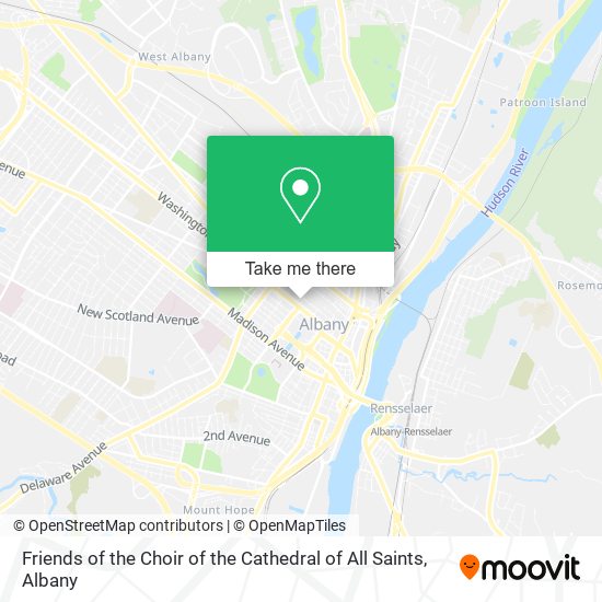 Friends of the Choir of the Cathedral of All Saints map