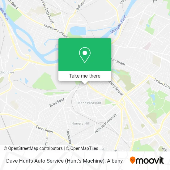 Dave Hunts Auto Service (Hunt's Machine) map