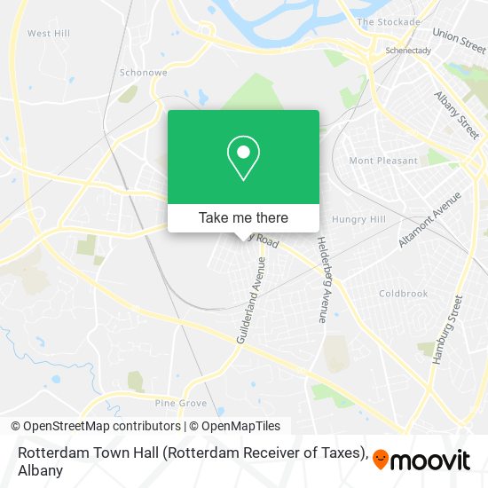 Rotterdam Town Hall (Rotterdam Receiver of Taxes) map