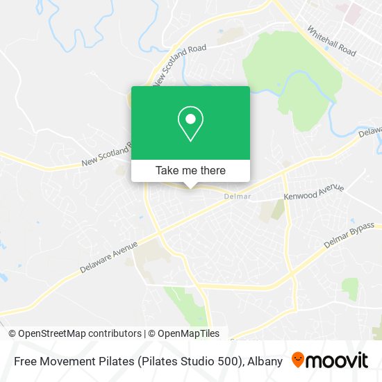 Free Movement Pilates (Pilates Studio 500) map