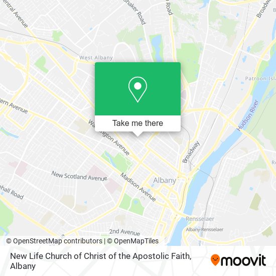 New Life Church of Christ of the Apostolic Faith map